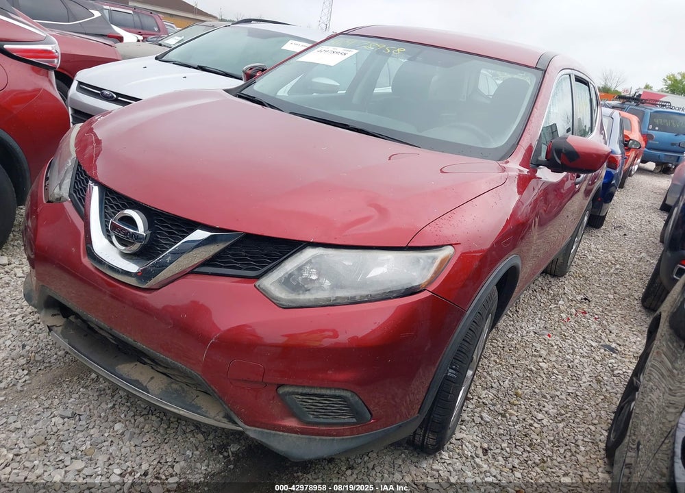 2016 NISSAN ROGUE VIN: KNMAT2MV4GP640775