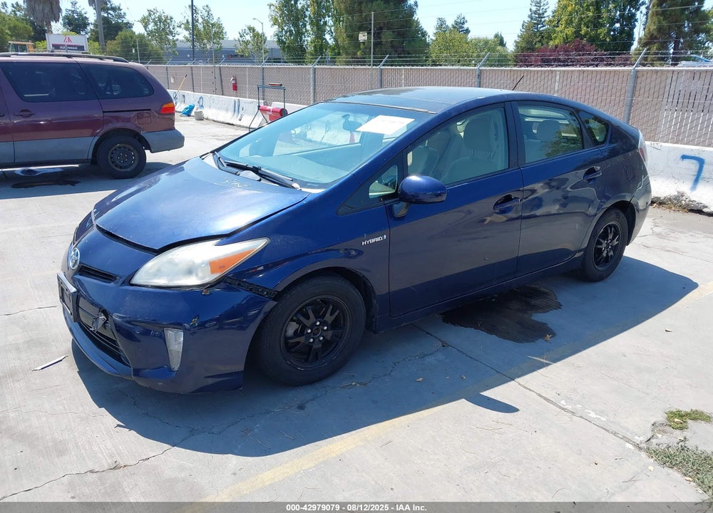 2013 TOYOTA PRIUS THREE VIN: JTDKN3DU4D1615899