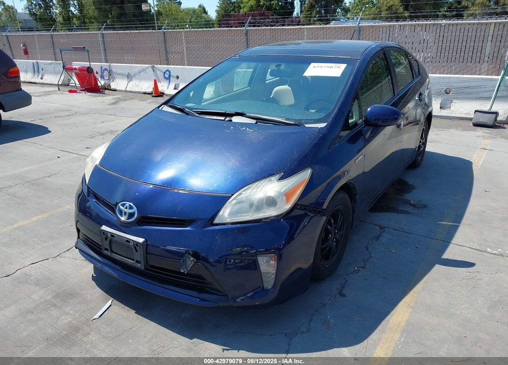 2013 TOYOTA PRIUS THREE VIN: JTDKN3DU4D1615899