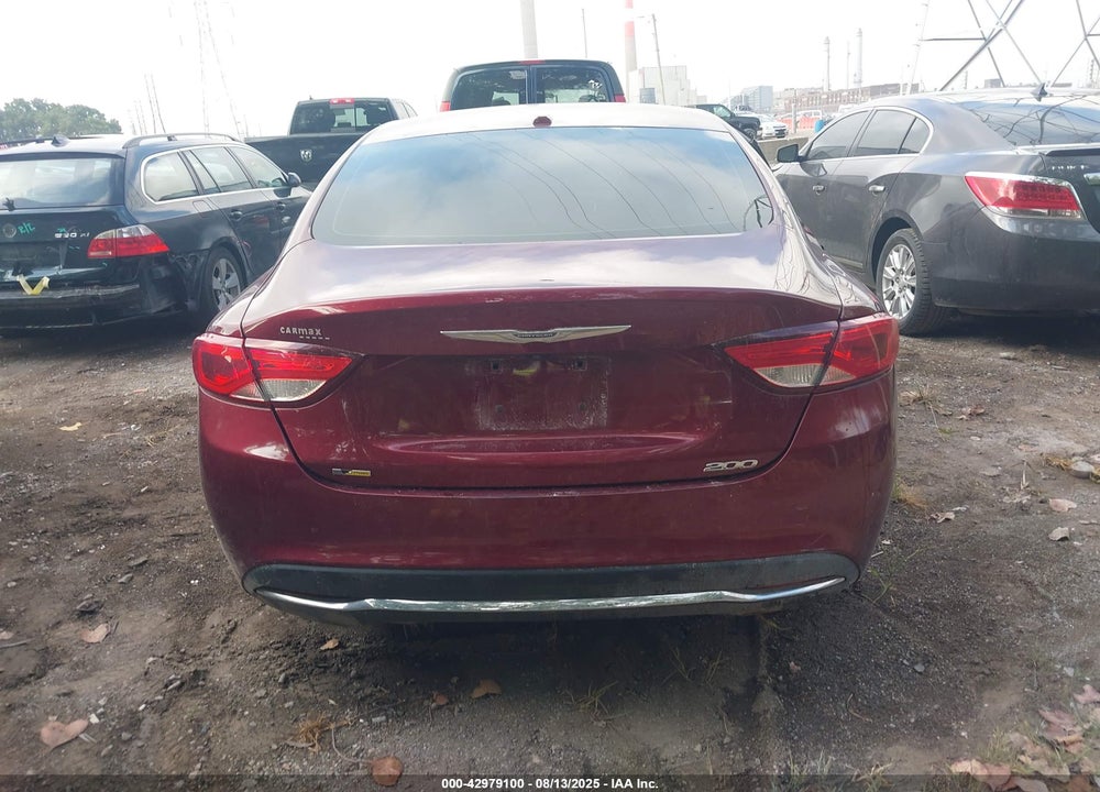 2016 CHRYSLER 200 VIN: 1C3CCCAB6GN154199