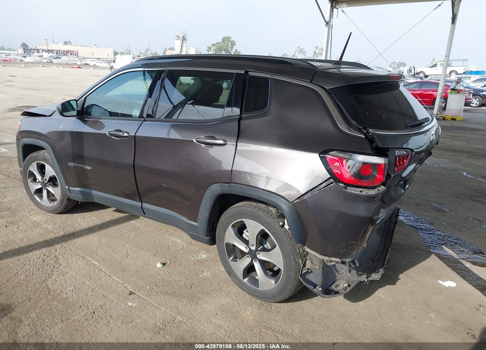 2018 JEEP COMPASS VIN: 3C4NJCBB6JT124202