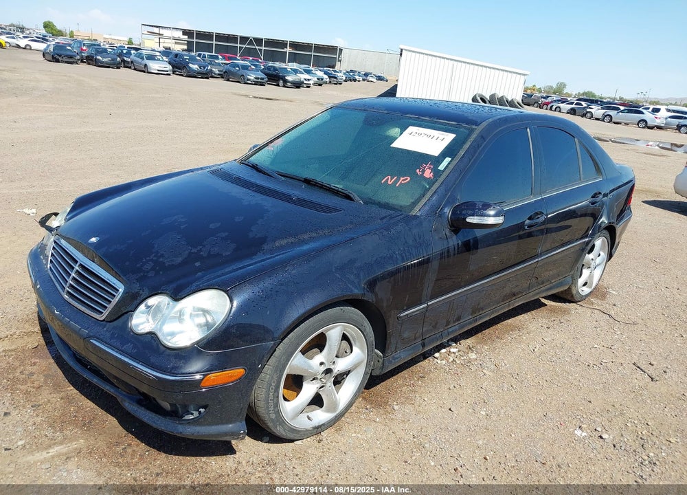2006 MERCEDES-BENZ C 230 SPORT VIN: WDBRF52H66F736452