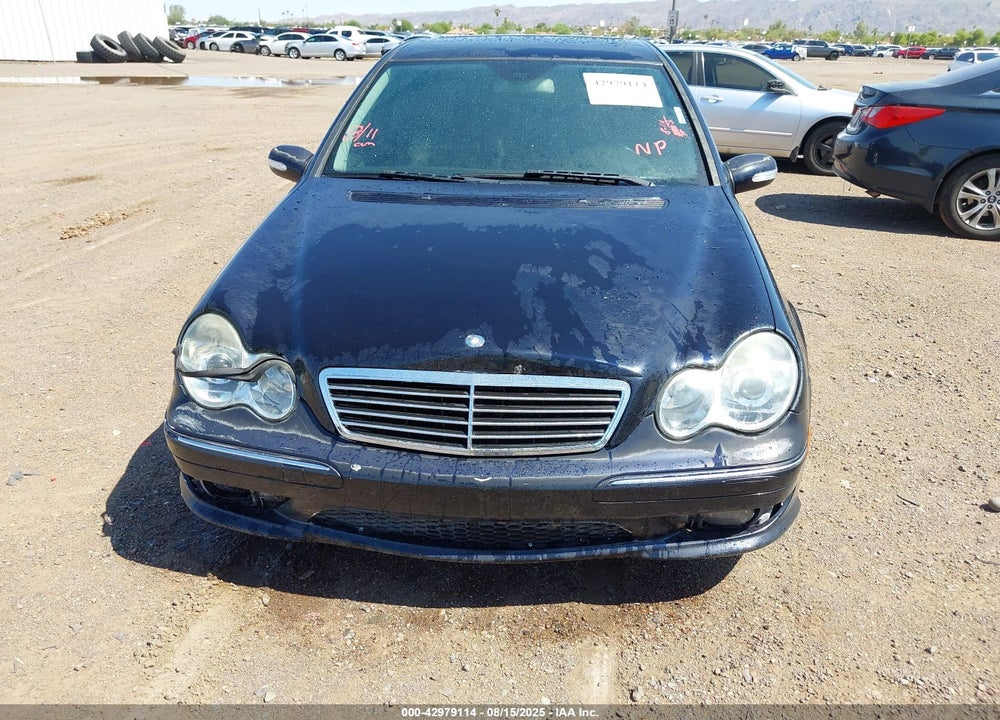2006 MERCEDES-BENZ C 230 SPORT VIN: WDBRF52H66F736452