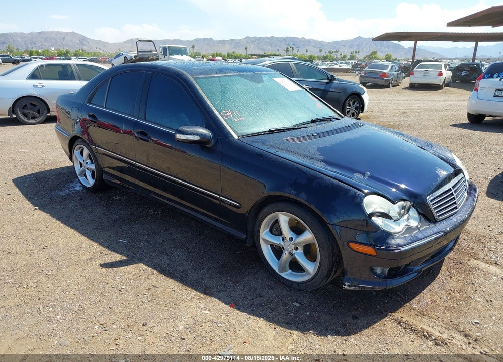 2006 MERCEDES-BENZ C 230 SPORT VIN: WDBRF52H66F736452