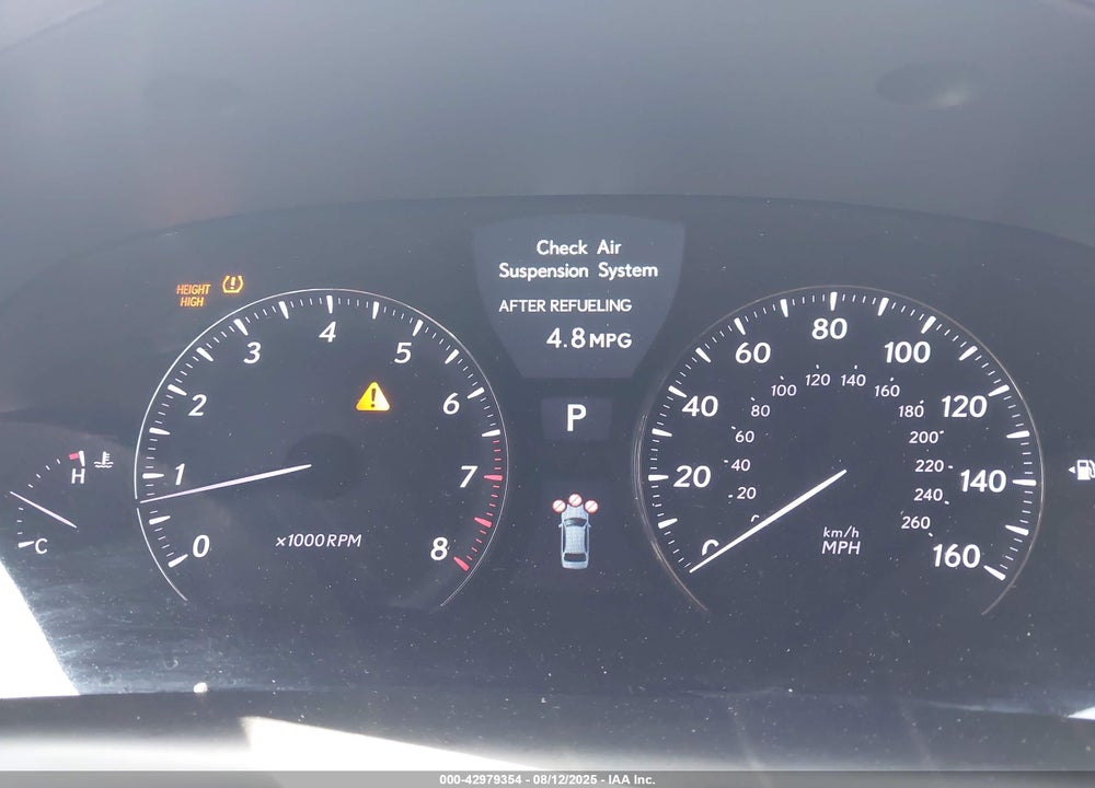 2009 LEXUS LS 460 VIN: JTHCL46F595002459