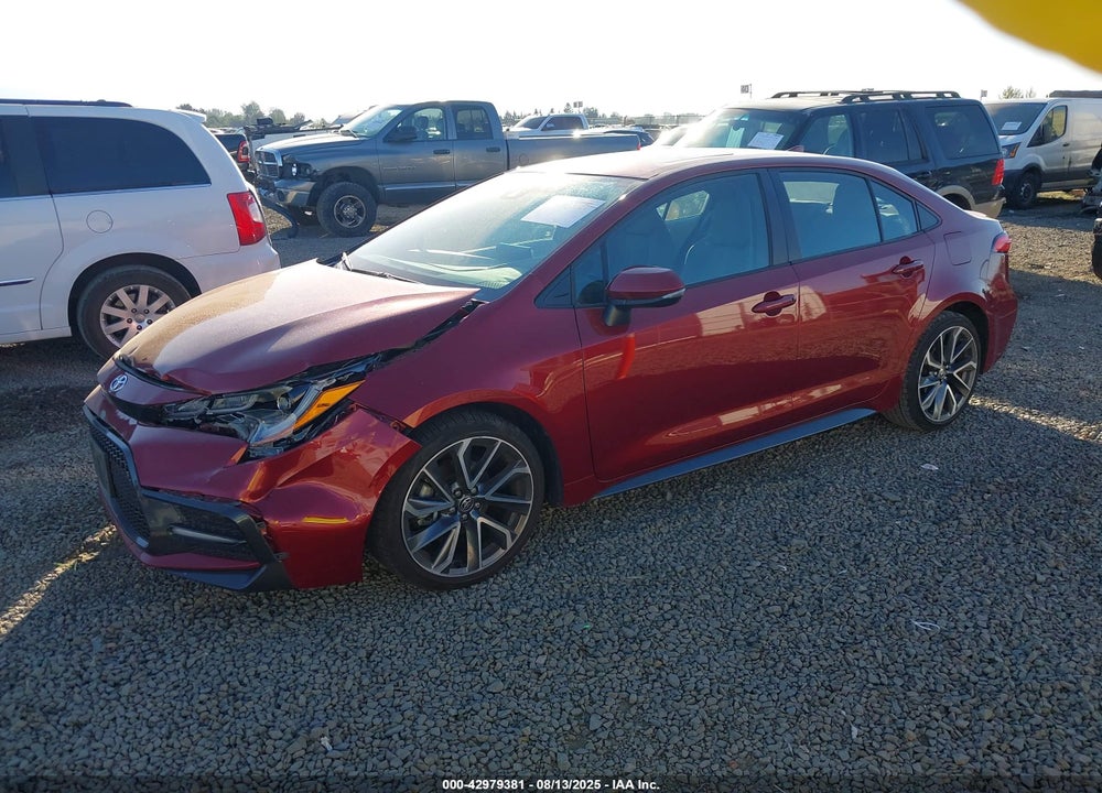 2022 TOYOTA COROLLA SE VIN: 5YFP4MCE9NP098671