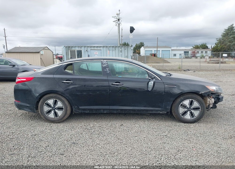2013 KIA OPTIMA HYBRID VIN: KNAGM4AD4D5058310