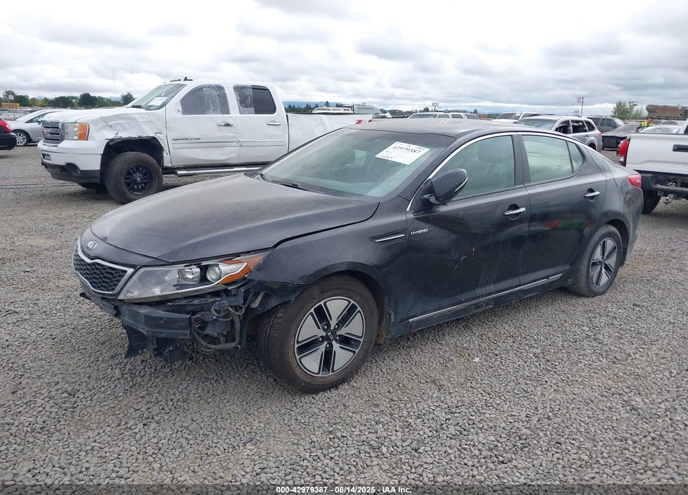 2013 KIA OPTIMA HYBRID VIN: KNAGM4AD4D5058310