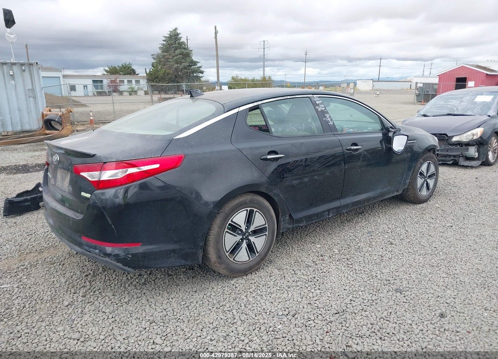 2013 KIA OPTIMA HYBRID VIN: KNAGM4AD4D5058310