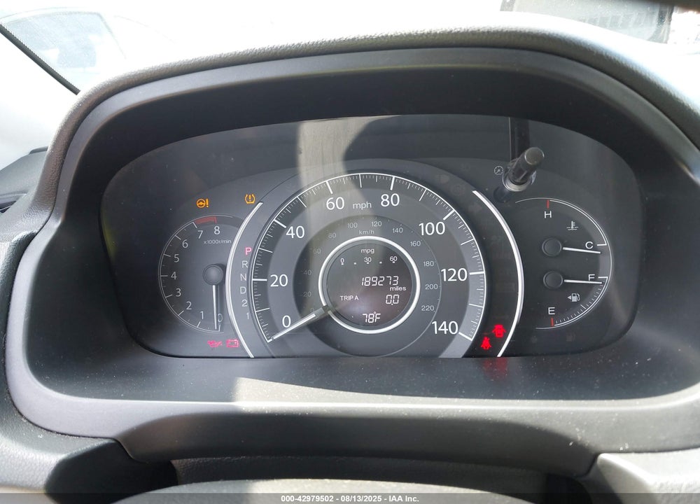 2013 HONDA CR-V VIN: 2HKRM3H30DH515181