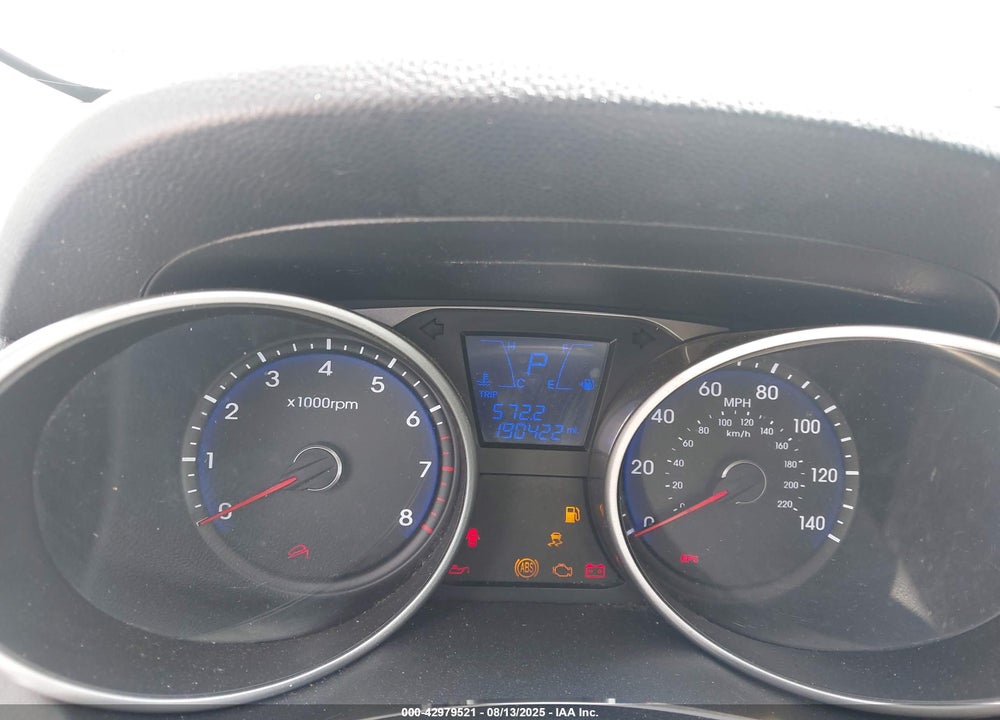 2012 HYUNDAI TUCSON LIMITED VIN: KM8JU3AC1CU374127