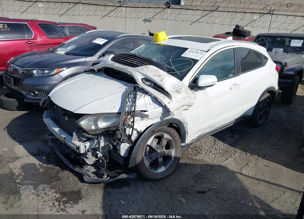 2018 HONDA HR-V EX-L VIN: 3CZRU6H76JM716717