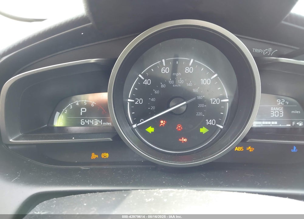 2019 MAZDA CX-3 VIN: JM1DKFC76K1439496