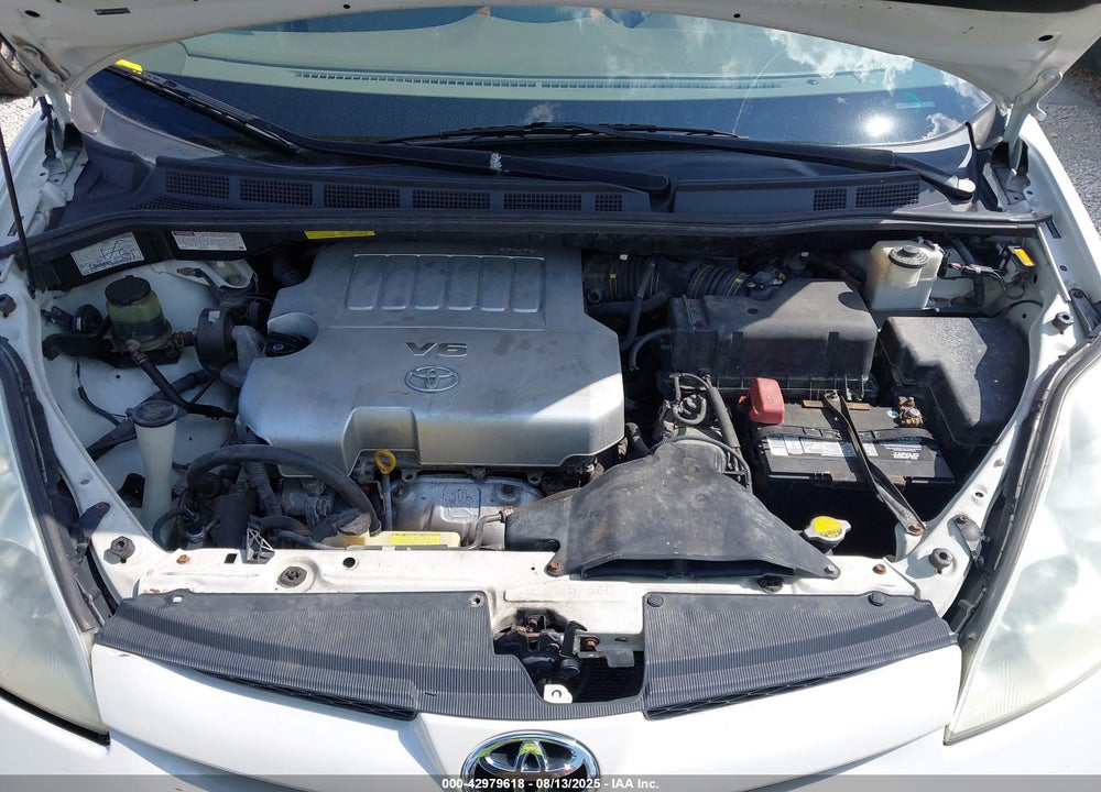2008 TOYOTA SIENNA XLE VIN: 5TDZK22C48S200179