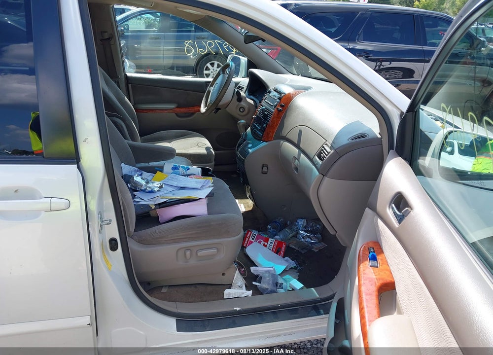 2008 TOYOTA SIENNA XLE VIN: 5TDZK22C48S200179