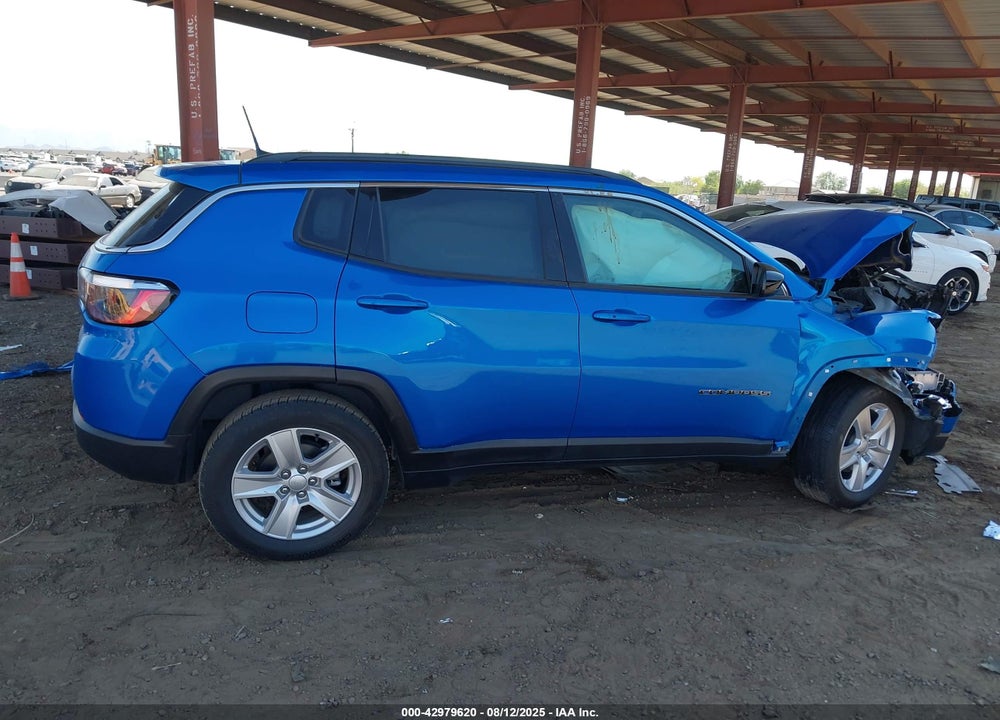 2022 JEEP COMPASS VIN: 3C4NJCBB2NT139253