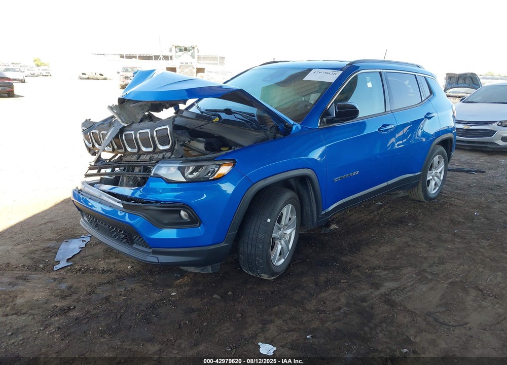 2022 JEEP COMPASS VIN: 3C4NJCBB2NT139253