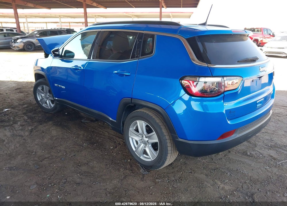 2022 JEEP COMPASS VIN: 3C4NJCBB2NT139253