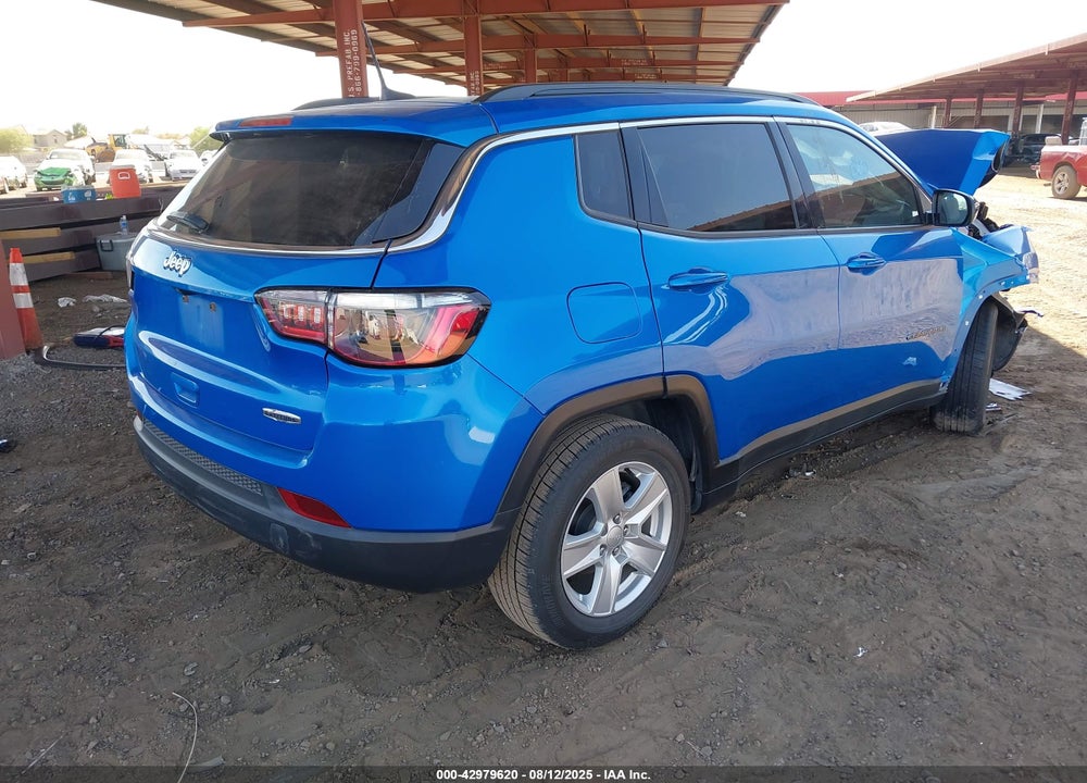 2022 JEEP COMPASS VIN: 3C4NJCBB2NT139253