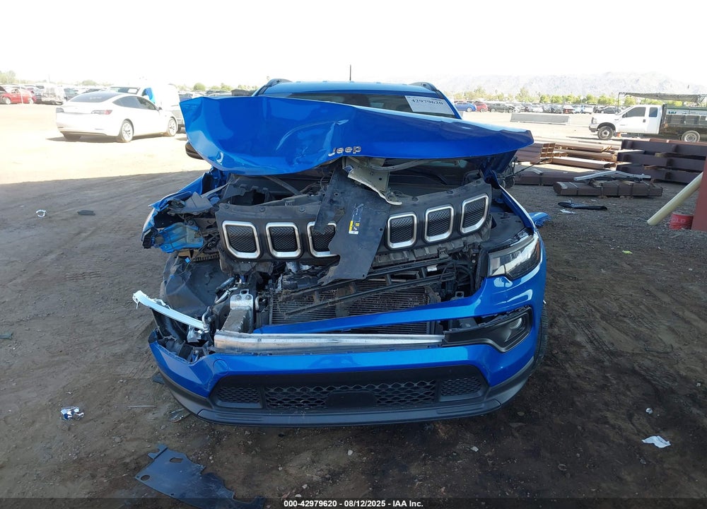 2022 JEEP COMPASS VIN: 3C4NJCBB2NT139253