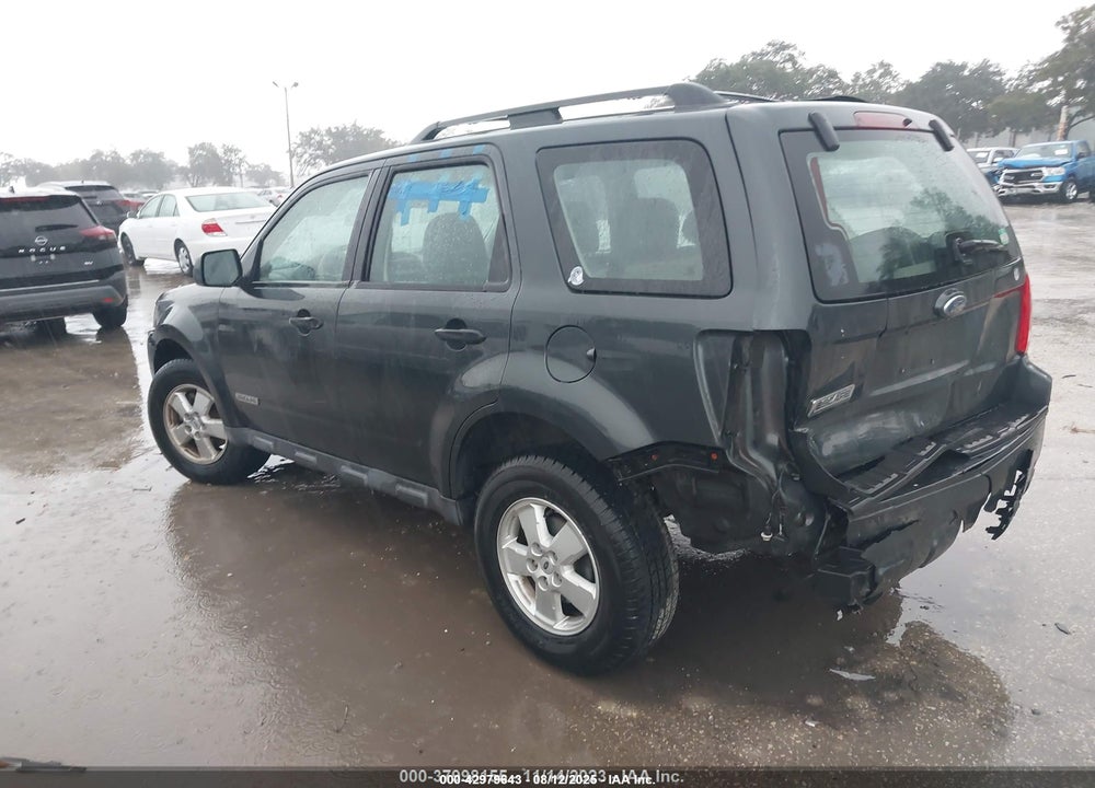 2008 FORD ESCAPE VIN: 1FMCU02Z58KC68583