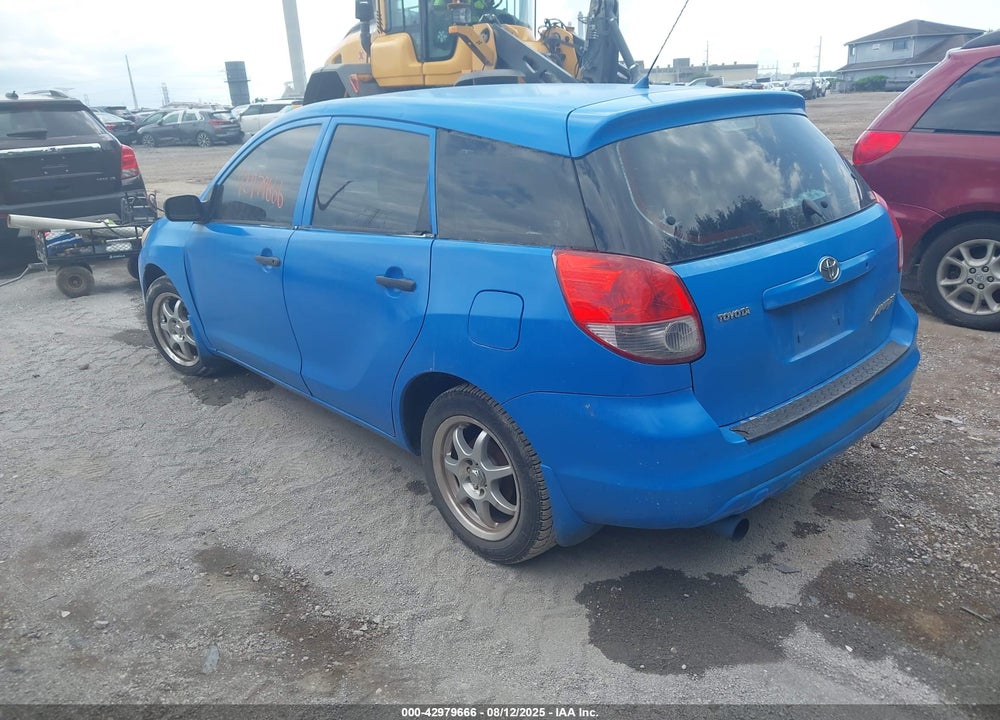 2003 TOYOTA MATRIX STANDARD VIN: 2T1KR32E23C037540