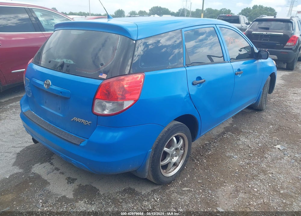 2003 TOYOTA MATRIX STANDARD VIN: 2T1KR32E23C037540