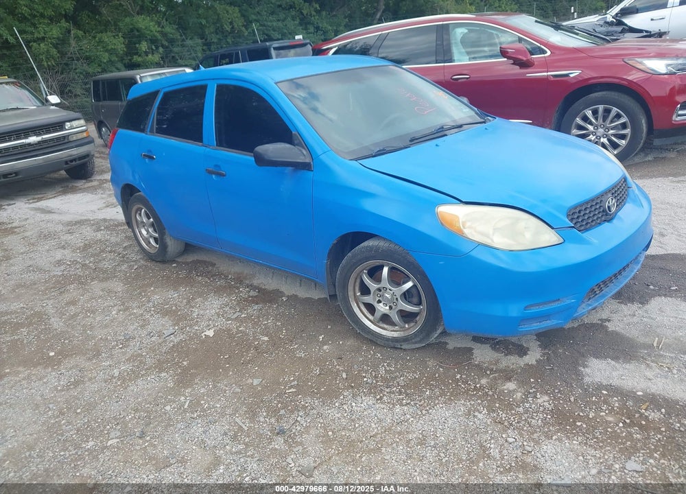 2003 TOYOTA MATRIX STANDARD VIN: 2T1KR32E23C037540