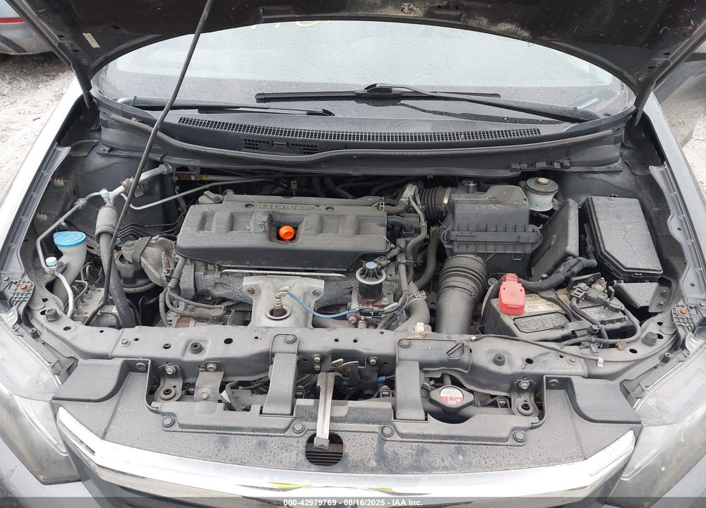 2012 HONDA CIVIC VIN: 2HGFB2F66CH552549
