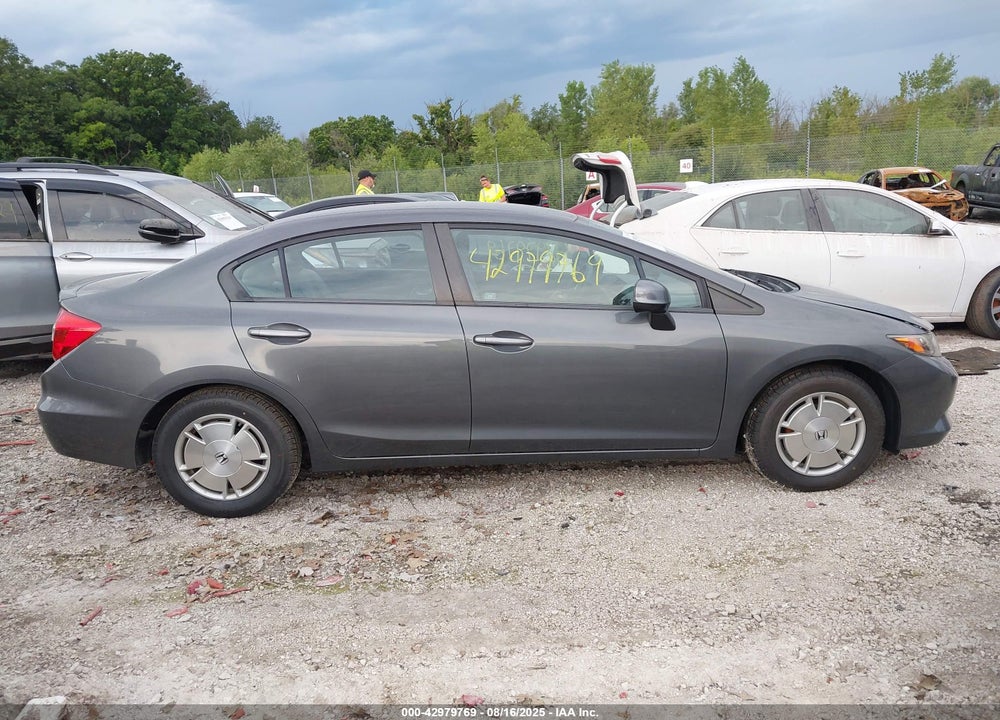 2012 HONDA CIVIC VIN: 2HGFB2F66CH552549