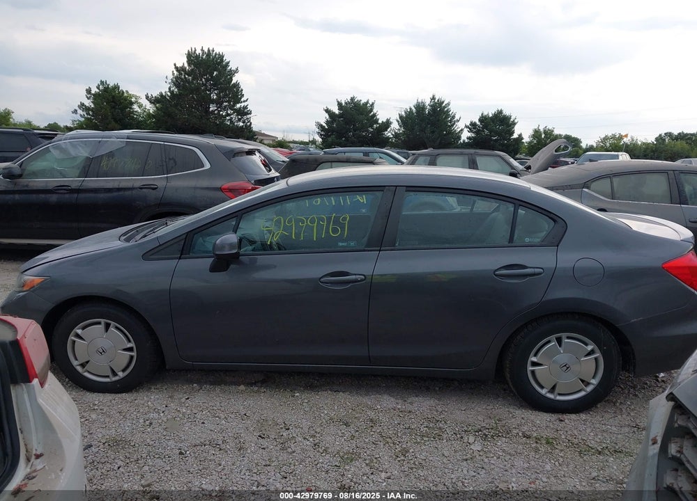 2012 HONDA CIVIC VIN: 2HGFB2F66CH552549