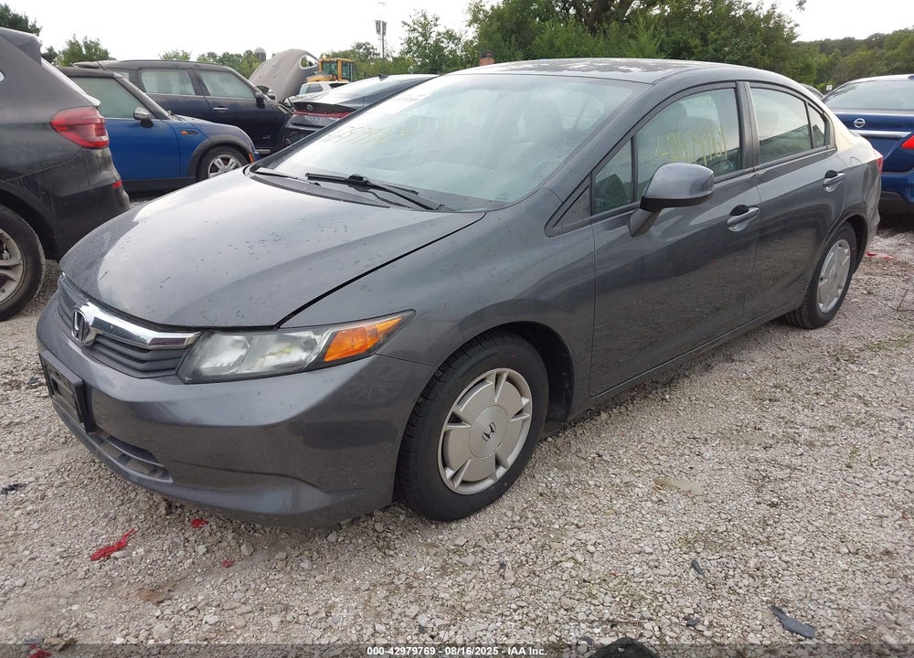 2012 HONDA CIVIC VIN: 2HGFB2F66CH552549