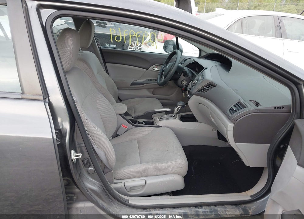 2012 HONDA CIVIC VIN: 2HGFB2F66CH552549