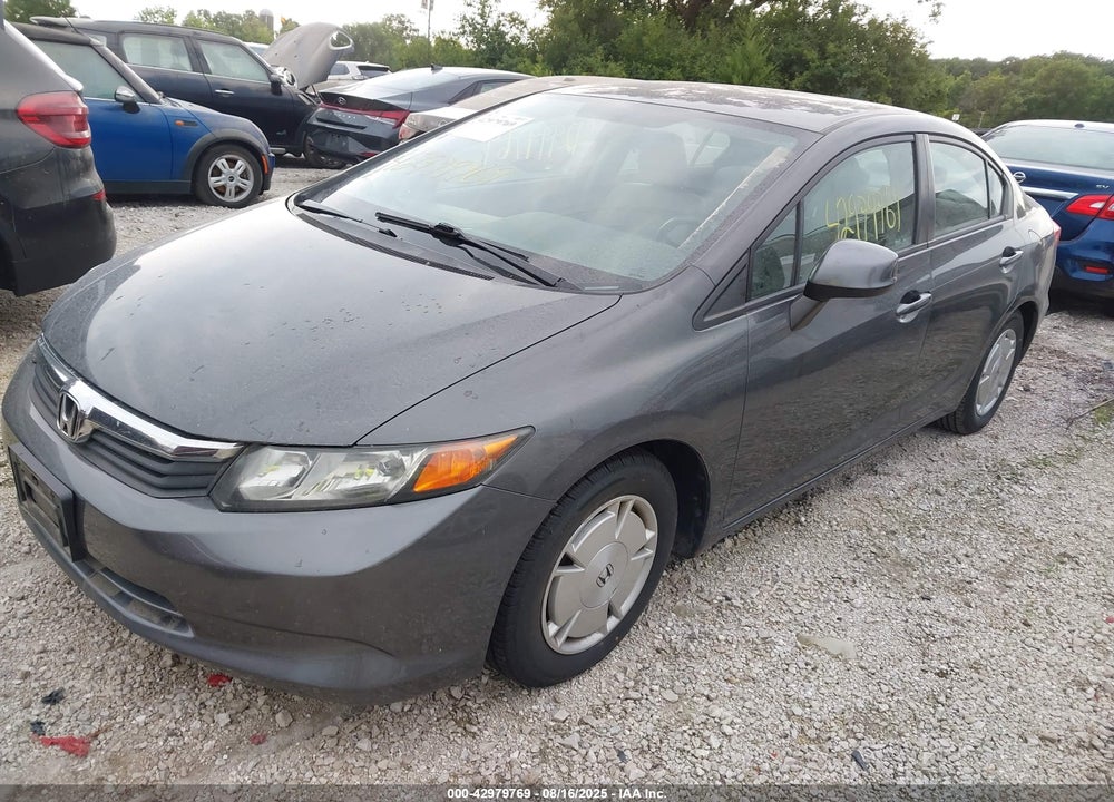 2012 HONDA CIVIC VIN: 2HGFB2F66CH552549