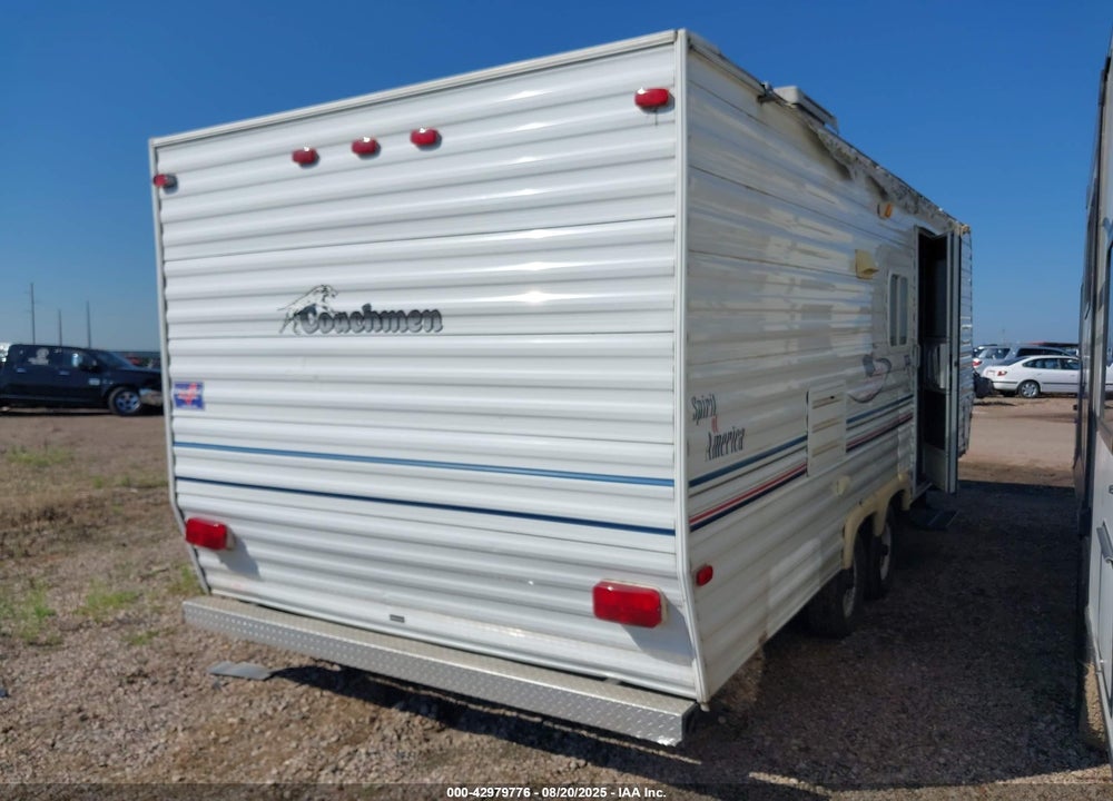 2003 COACHMEN TRAVEL TRAILER VIN: 1TC2B216431202232