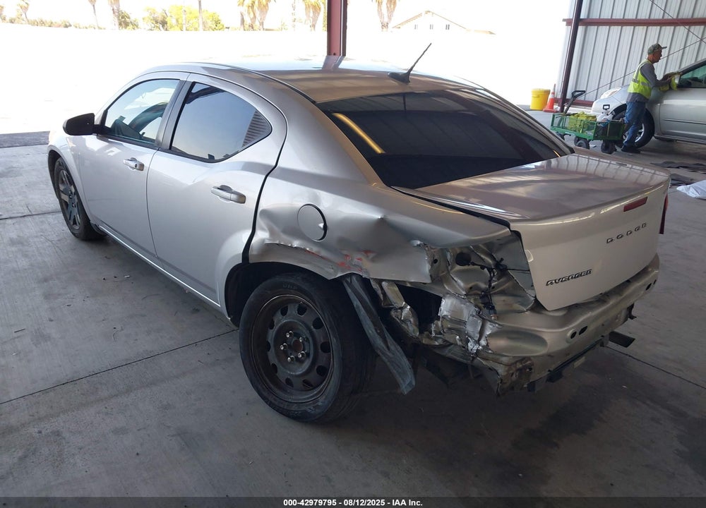 2011 DODGE AVENGER VIN: 1B3BD4FB7BN592016