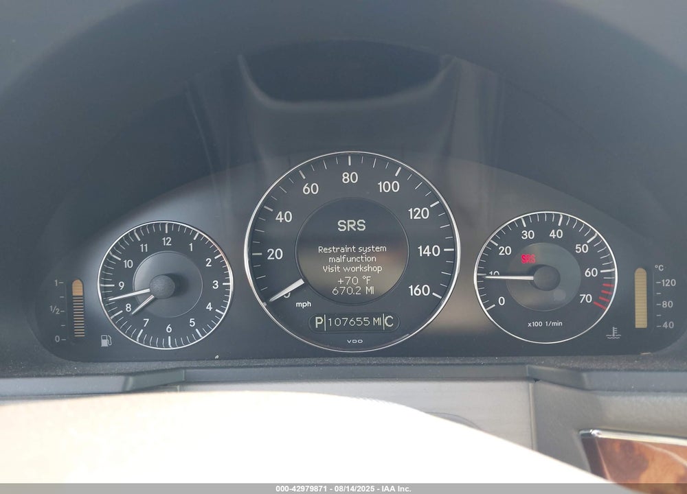 2007 MERCEDES-BENZ E 350 VIN: WDBUF56X17B107914