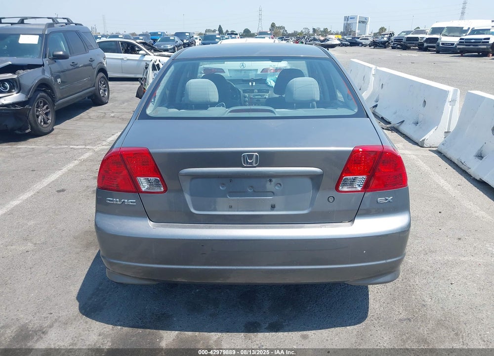 2005 HONDA CIVIC EX VIN: 2HGES26775H606769