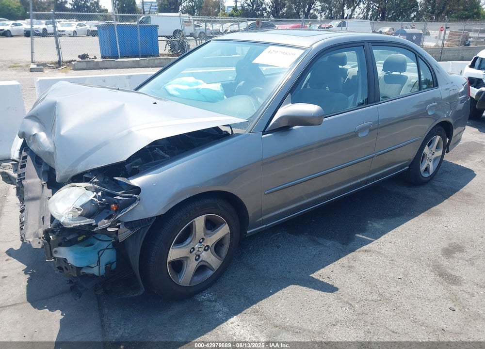 2005 HONDA CIVIC EX VIN: 2HGES26775H606769