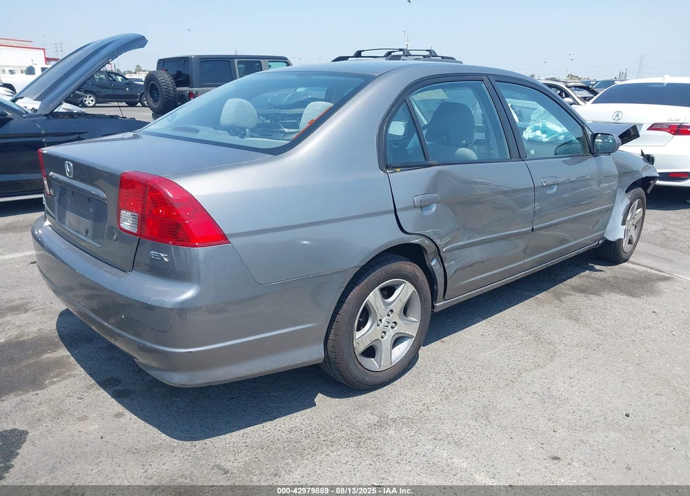 2005 HONDA CIVIC EX VIN: 2HGES26775H606769