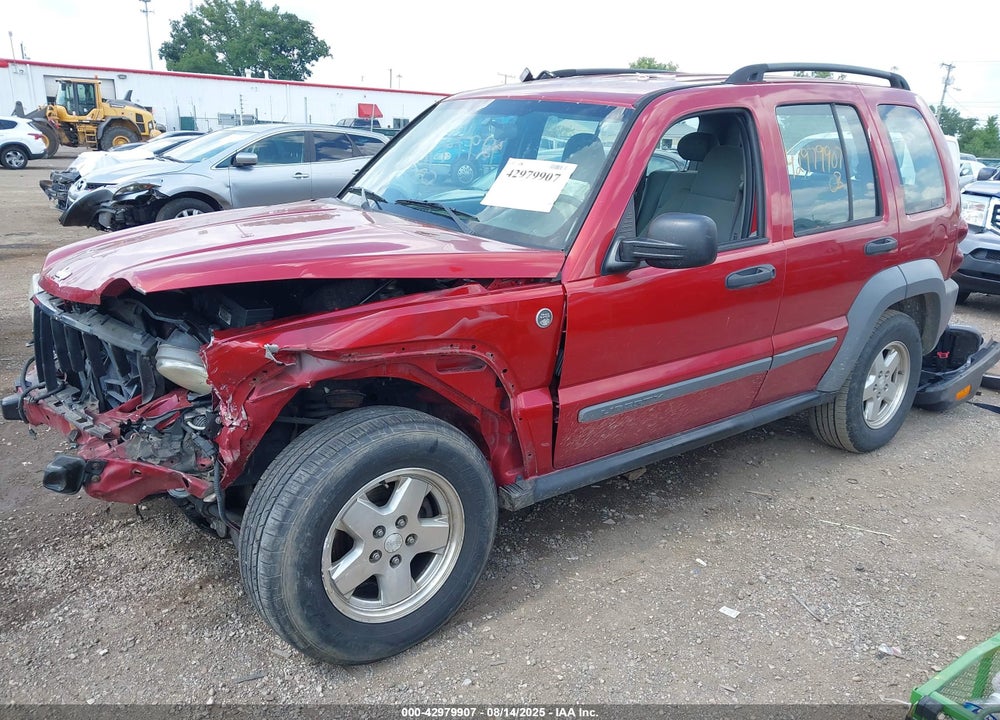 2006 JEEP LIBERTY SPORT VIN: 1J4GL48506W114271