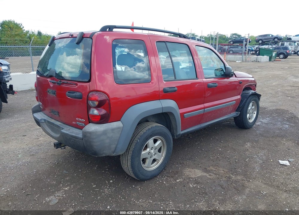 2006 JEEP LIBERTY SPORT VIN: 1J4GL48506W114271