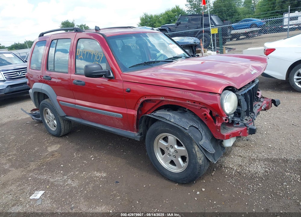 2006 JEEP LIBERTY SPORT VIN: 1J4GL48506W114271