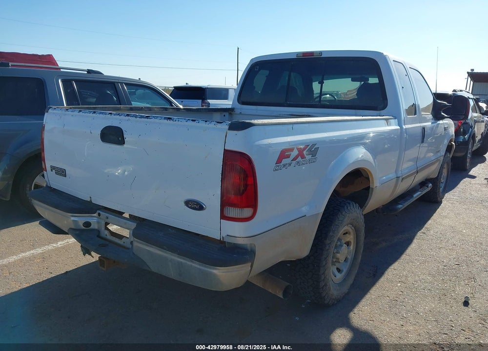 2003 FORD F-250 LARIAT/XL/XLT VIN: 1FTNX21P43EB63203