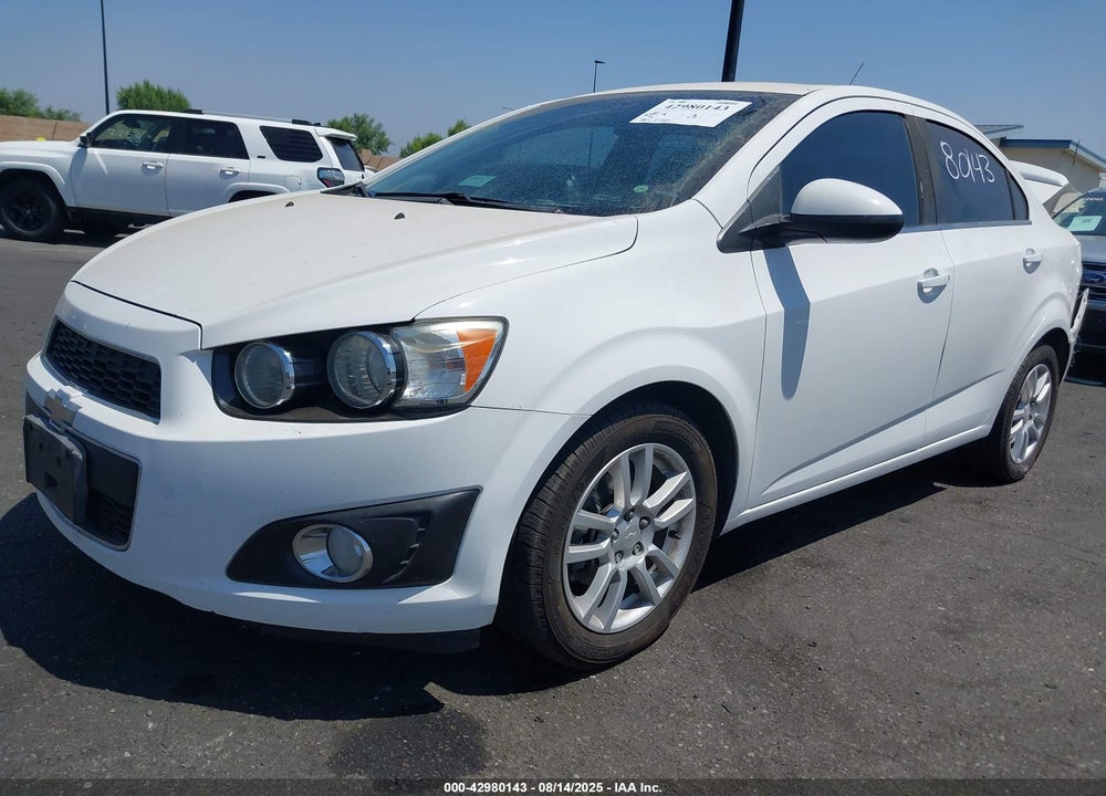 2016 CHEVROLET SONIC VIN: 1G1JC5SG3G4105033