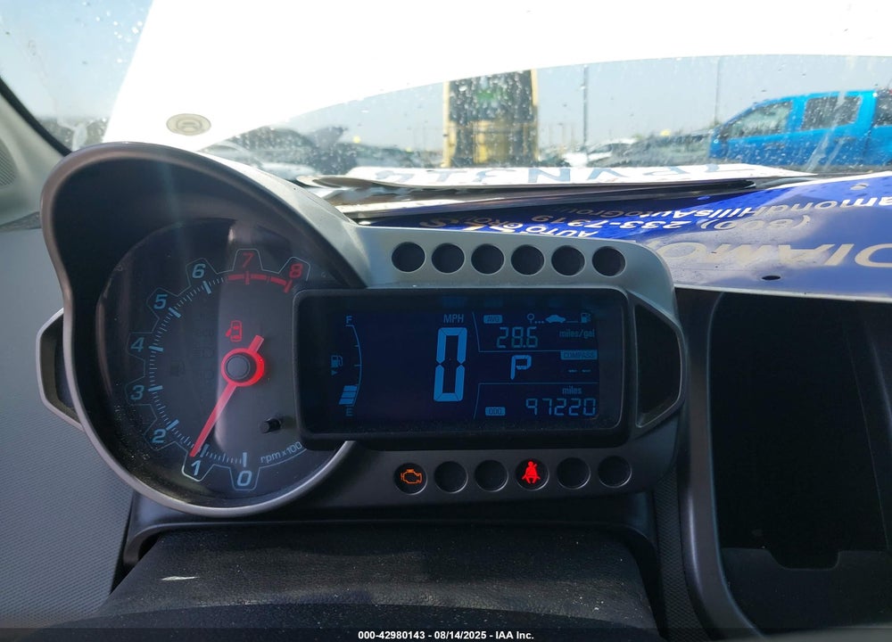 2016 CHEVROLET SONIC VIN: 1G1JC5SG3G4105033