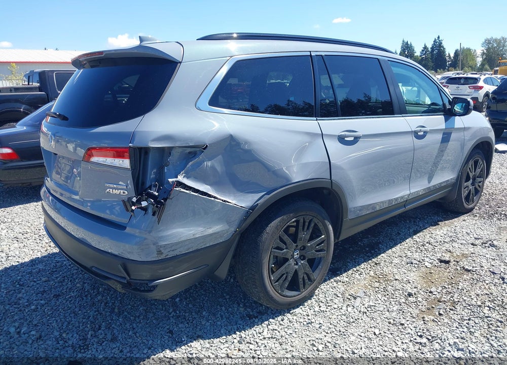 2022 HONDA PILOT VIN: 5FNYF6H28NB053015