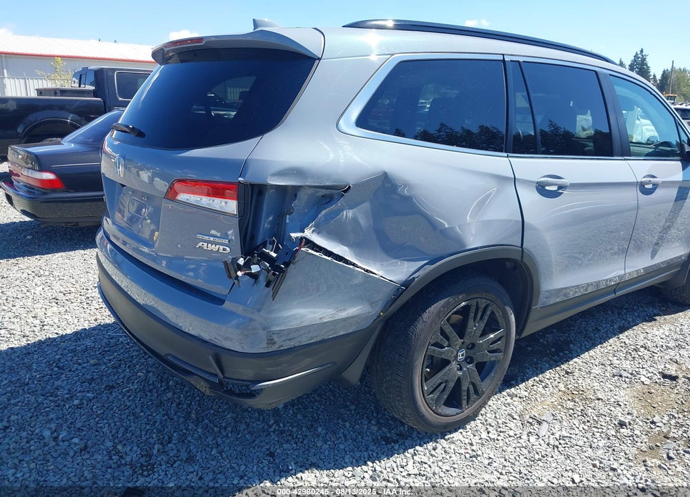 2022 HONDA PILOT VIN: 5FNYF6H28NB053015