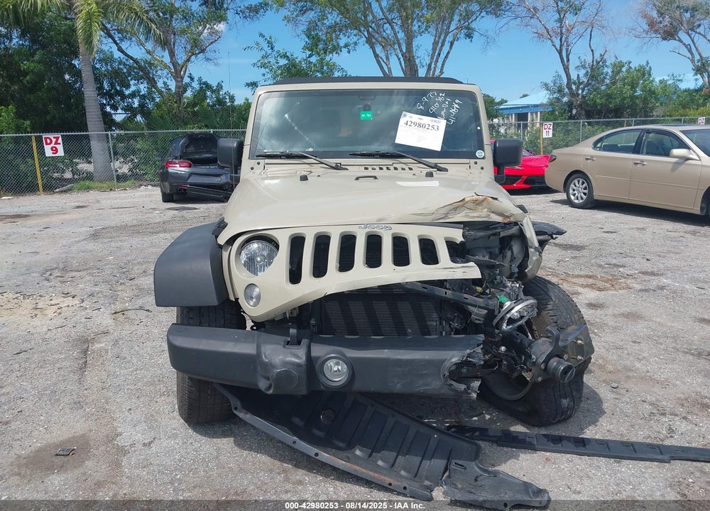 2017 JEEP WRANGLER UNLIMITED SPORT 4X4 VIN: 1C4BJWDG2HL690098