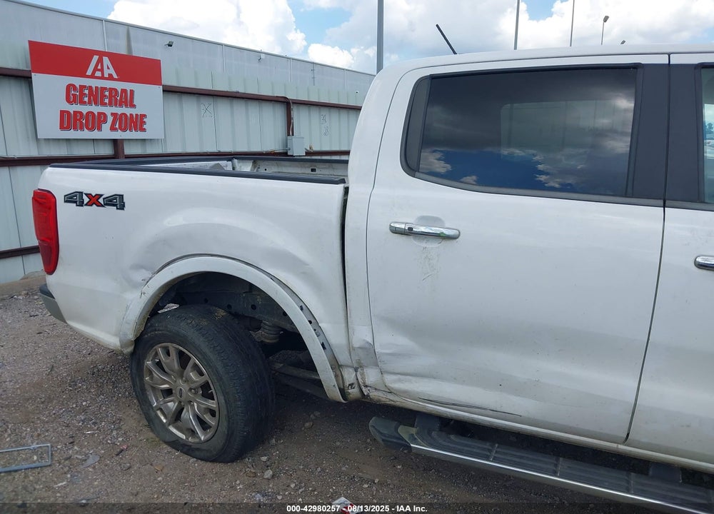 2019 FORD RANGER LARIAT VIN: 1FTER4FH8KLB14524